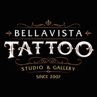 Logo empresa: bellavista tattoo studio