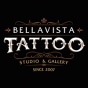 Logo empresa: bellavista tattoo studio