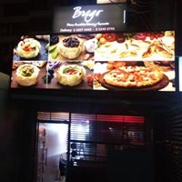 Logo empresa: brego (pizzas,empanadas y canastitas)