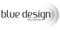 Logo empresa: agencia blue design worldwide chile