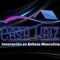 Logo empresa: casa kriz estética masculina