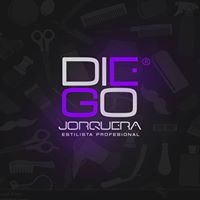 Logo empresa: diego jorquera estilista y make up artist