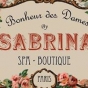 Logo empresa: sabrina, bonheur des dames