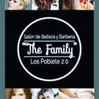 Logo empresa: the family, salón de belleza y barbería