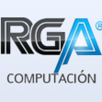 Logo empresa: rga computación