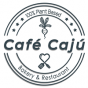 Logo empresa: café cajú. 100% plant based bakery & restaurant