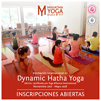 Logo empresa: mahatma yoga studio & ytt