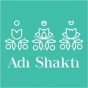 Logo empresa: adi shakti. yoga y cafe