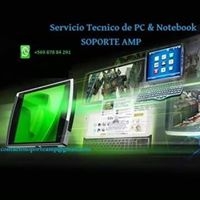 Logo empresa: soporte amp