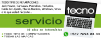 Logo empresa: servicio tecno