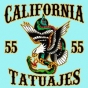 Logo empresa: california tattoo