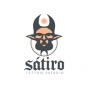 Logo empresa: sátiro tattoo estudio