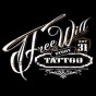 Logo empresa: estudio free will tattoo